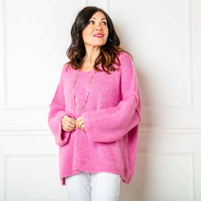 Oversized Mohair Blend Jumper